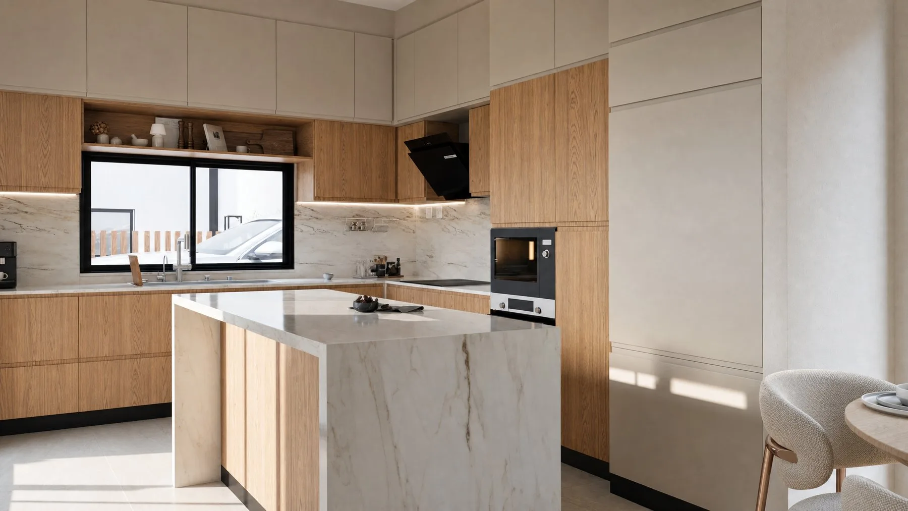 K'SABA İskele villa mutfağı