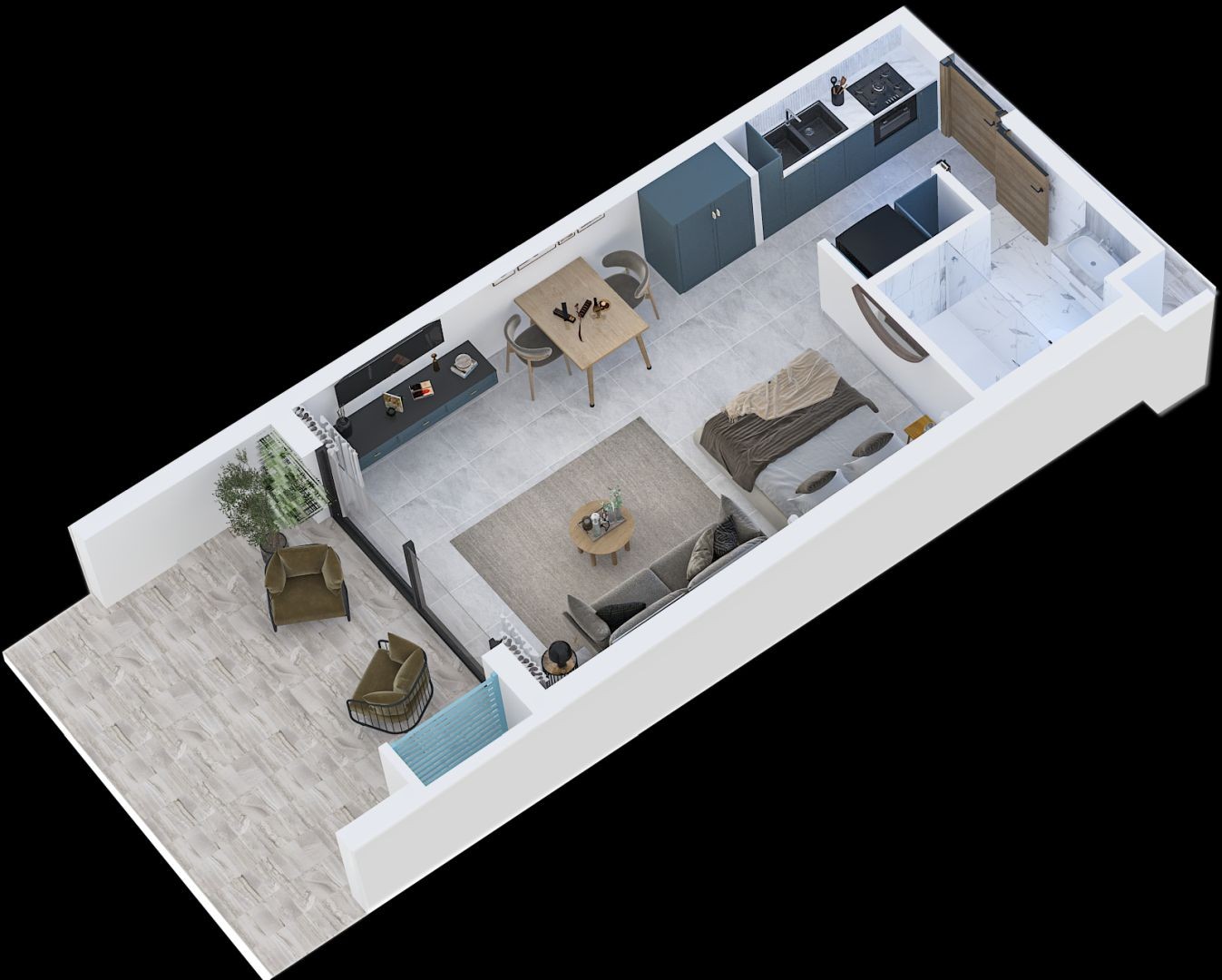 Habitat Studio Garden - frontend.project_detail.floor_plan