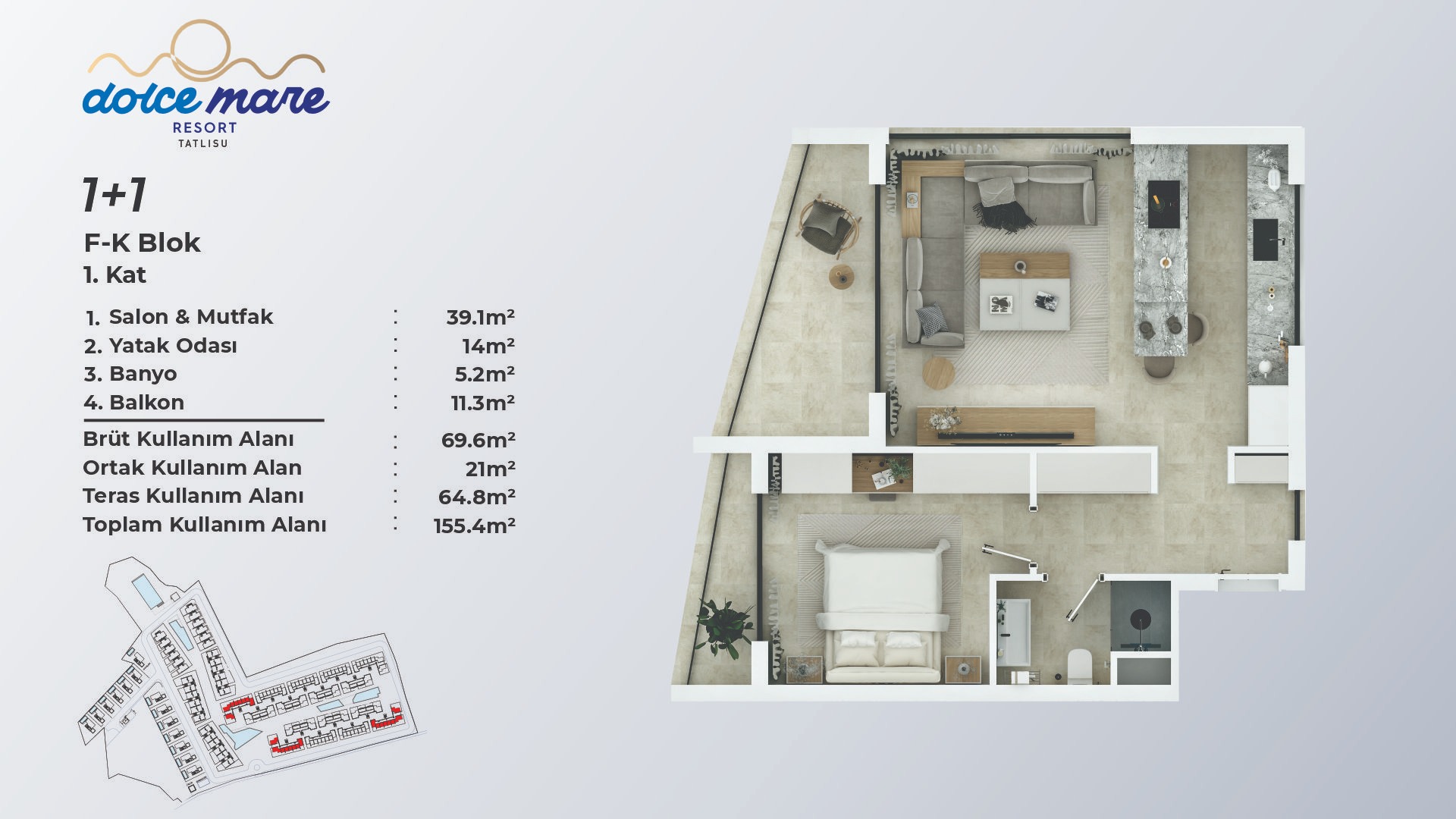 1 Bedroom - First Floor - frontend.project_detail.floor_plan