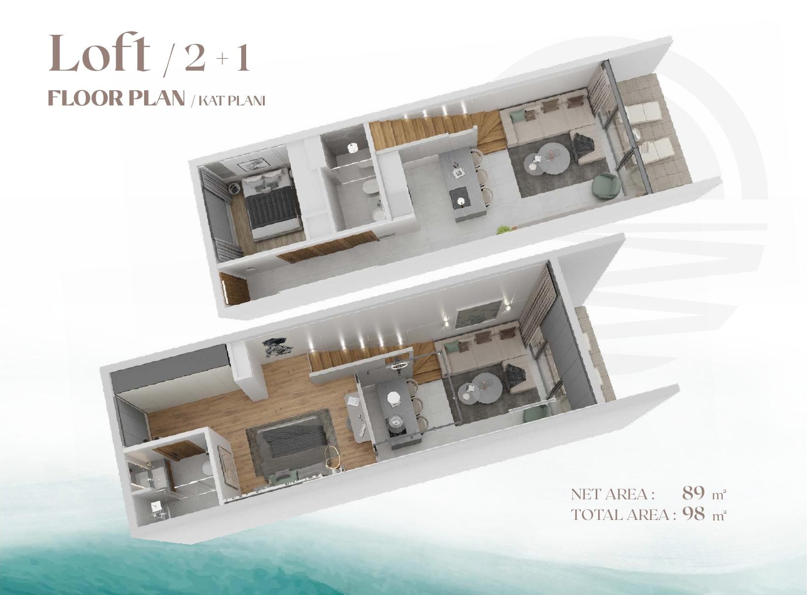2-Bedroom Loft - frontend.project_detail.floor_plan