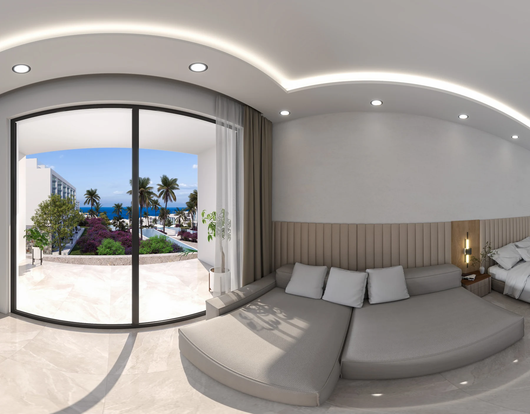 Habitat Premium Arkın stüdyo bahçe yaşam alanı