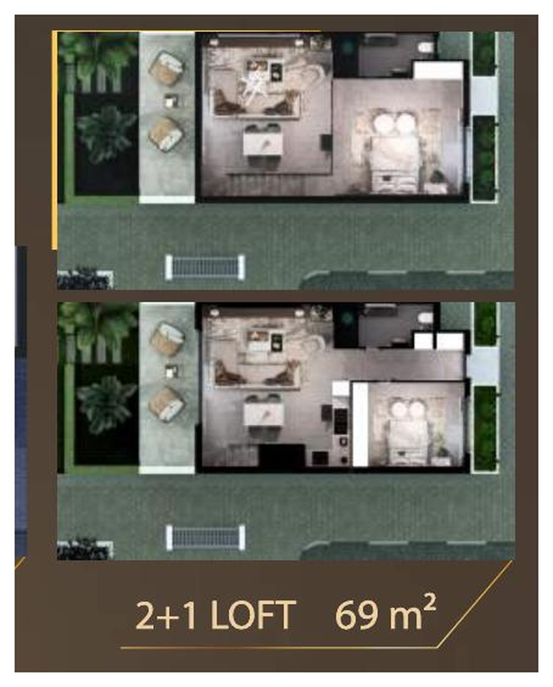 Sky Diora 2-Bedroom Loft - frontend.project_detail.floor_plan